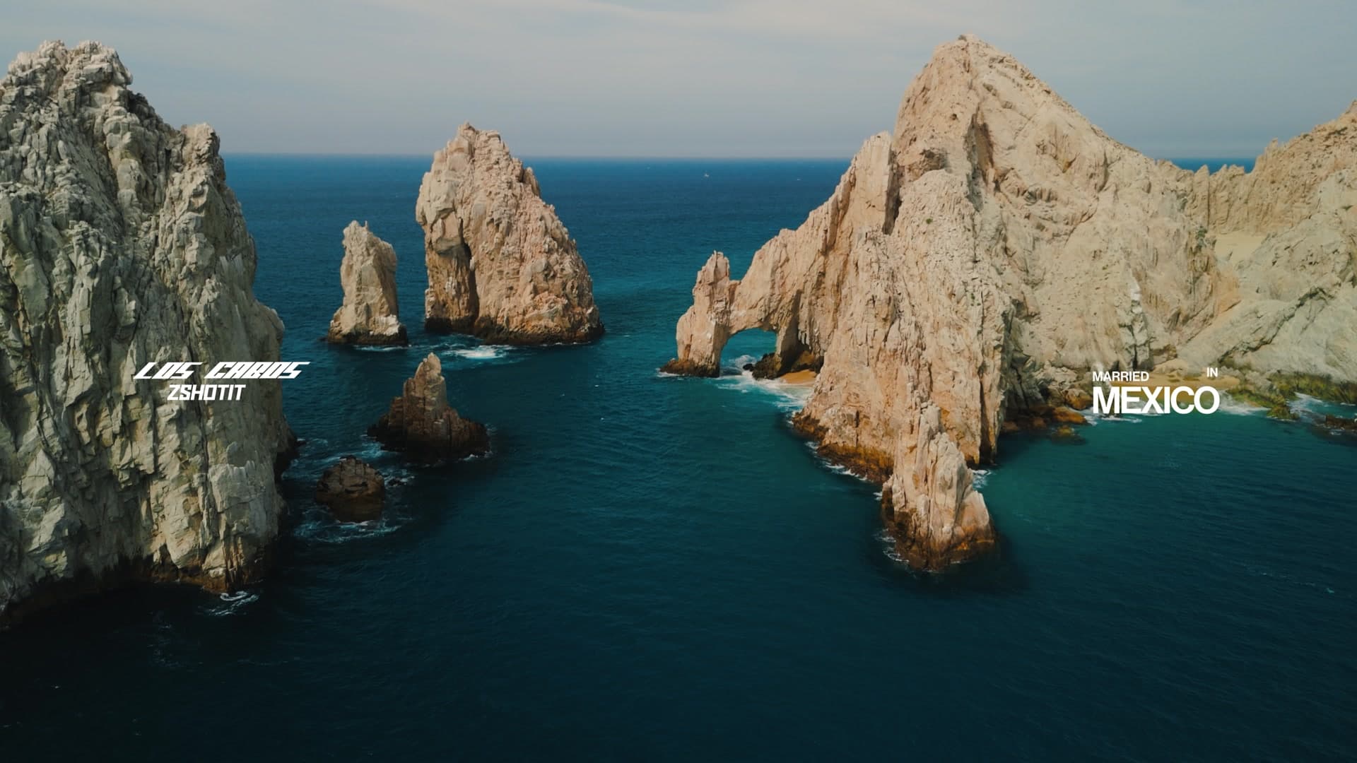 A market scene from a travel film shot in Los Cabos, Mexico